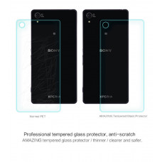 NILLKIN Amazing H back cover tempered glass screen protector for Sony Xperia Z2