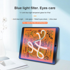 NILLKIN Amazing V+ anti blue light tempered glass screen protector for Apple iPad Mini (2019), iPad Mini 4