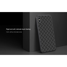 NILLKIN Synthetic fiber Plaid series protective case for Apple iPhone X, Apple iPhone XS