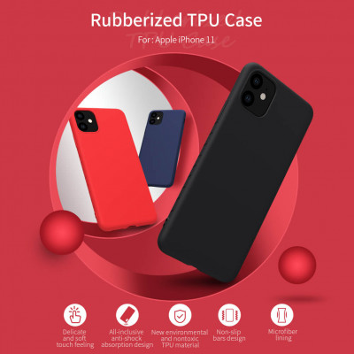 NILLKIN Rubber Wrapped protective cover case series for Apple iPhone 11 (6.1")