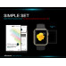 NILLKIN Super Clear Anti-fingerprint screen protector film for Apple Watch 42mm Series 1,2,3