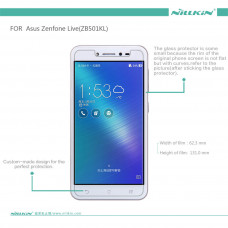 NILLKIN Super Clear Anti-fingerprint screen protector film for Asus ZenFone Live (ZB501KL)