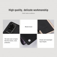 NILLKIN Ming Series Leather case for Samsung Galaxy S20 Ultra (S20 Ultra 5G)
