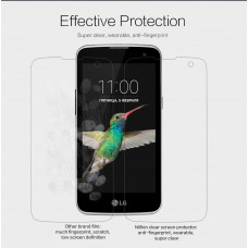 NILLKIN Super Clear Anti-fingerprint screen protector film for LG K4