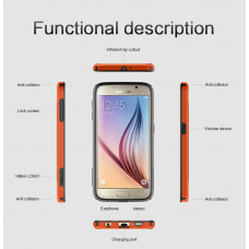 NILLKIN Armor-border bumper case series for Samsung Galaxy S6 (G920F)