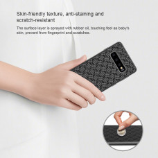 NILLKIN Synthetic fiber Plaid series protective case for Samsung Galaxy S10