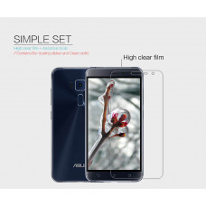 NILLKIN Super Clear Anti-fingerprint screen protector film for Asus Zenfone 3 (ZE552KL)