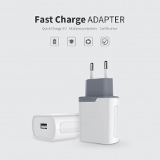 NILLKIN Fast Charge Adapter with Quick Charge 3.0 support (Euro Plug) Wireless charger