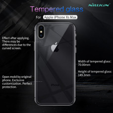NILLKIN Amazing H back cover tempered glass screen protector for Apple iPhone XS Max (iPhone 6.5)