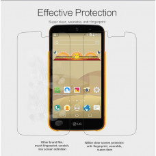 NILLKIN Super Clear Anti-fingerprint screen protector film for LG Aka H778