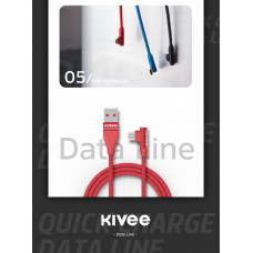 Kivee KV-CG011 (MicroUSB, Lightning, Type-C) Data cable