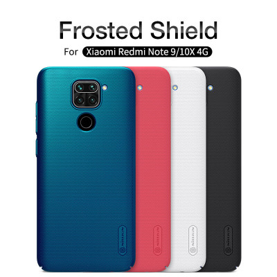 NILLKIN Super Frosted Shield Matte cover case series for Xiaomi Redmi Note 9, Xiaomi Redmi 10X 4G