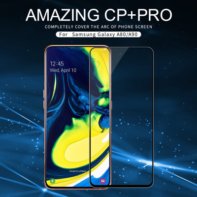 NILLKIN Amazing CP+ Pro fullscreen tempered glass screen protector for Samsung Galaxy A80, A90
