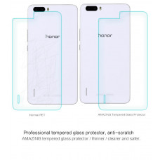 NILLKIN Amazing H back cover tempered glass screen protector for Huawei Honor 6 Plus