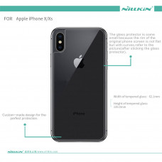 NILLKIN Amazing H back cover tempered glass screen protector for Apple iPhone X, Apple iPhone XS