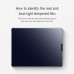 NILLKIN Amazing V+ anti blue light tempered glass screen protector for Apple iPad Pro 11 (2018)