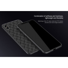 NILLKIN Synthetic fiber Plaid series protective case for Apple iPhone XS Max (iPhone 6.5)