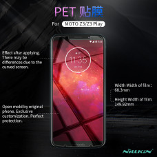 NILLKIN Super Clear Anti-fingerprint screen protector film for Motorola Moto Z3, Moto Z3 Play