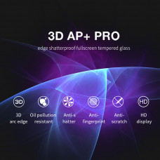 NILLKIN Amazing 3D AP+ Pro fullscreen tempered glass screen protector for Apple iPhone 11 Pro Max (6.5"), Apple iPhone XS Max (iPhone 6.5)