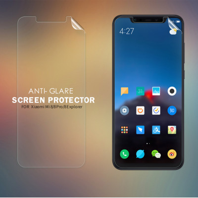 NILLKIN Matte Scratch-resistant screen protector film for Xiaomi Mi8 Mi 8, Xiaomi Mi 8 Pro, Xiaomi Mi8 Explorer (Mi 8 Explorer)