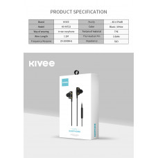 Kivee KV-MT23 (Double moving coil) Earphones