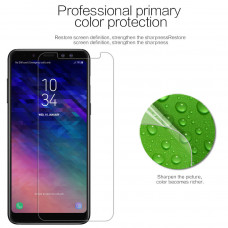 NILLKIN Super Clear Anti-fingerprint screen protector film for Samsung Galaxy A8 Plus (2018)