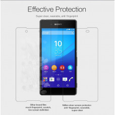 NILLKIN Super Clear Anti-fingerprint screen protector film for Sony Xperia Z4 / Z3+