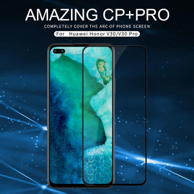 NILLKIN Amazing CP+ Pro fullscreen tempered glass screen protector for Huawei Honor V30, Huawei Honor V30 Pro