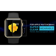 NILLKIN Super Clear Anti-fingerprint screen protector film for Apple Watch 38mm Series 1, 2, 3