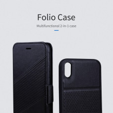 NILLKIN Folio magnetic leather flip case series for Apple iPhone XS Max (iPhone 6.5)