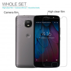 NILLKIN Super Clear Anti-fingerprint screen protector film for Motorola Moto G5S