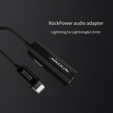 NILLKIN RocketPower audio Lightning to Lightning + 3.5mm