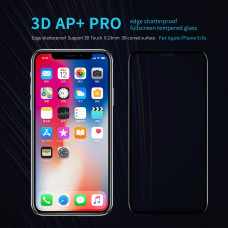 NILLKIN Amazing 3D AP+ Pro fullscreen tempered glass screen protector for Apple iPhone 11 Pro (5.8"), Apple iPhone XS, Apple iPhone X