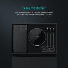 NILLKIN Fancy Pro wireless gift set series for Apple iPhone 11 (6.1"), Apple iPhone 11 Pro (5.8"), Apple iPhone 11 Pro Max (6.5")