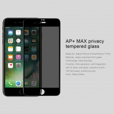 NILLKIN Amazing 3D AP+ Max fullscreen tempered glass screen protector for Apple iPhone 8 Plus, Apple iPhone 7 Plus