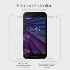 NILLKIN Super Clear Anti-fingerprint screen protector film for Motorola Moto G 3rd generation