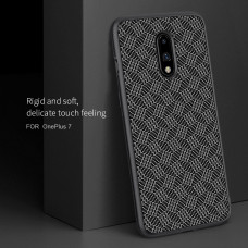 NILLKIN Synthetic fiber Plaid series protective case for Oneplus 7