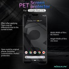 NILLKIN Super Clear Anti-fingerprint screen protector film for Google Pixel 3 XL