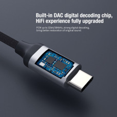 NILLKIN Type-C to 3.5mm mini-jack HiFi DAC Decoding Amplifier (32 bit / 384kHz)