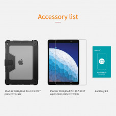 NILLKIN Bumper Leather case series for Apple iPad 9.7 (2018, 2017)