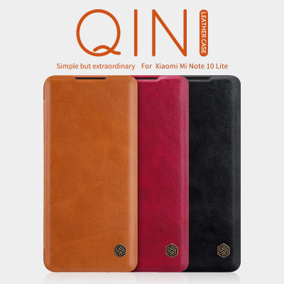 NILLKIN QIN series for Xiaomi Mi Note 10 Lite