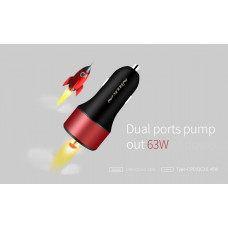 NILLKIN Fast DUOS 63w PD+USB QuickCharge 3.0 Car charger