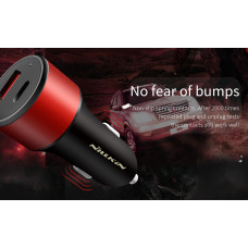 NILLKIN Fast DUOS 63w PD+USB QuickCharge 3.0 Car charger