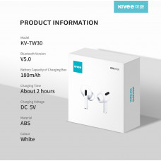 Kivee KV-TW30 Bluetooth wireless earphones