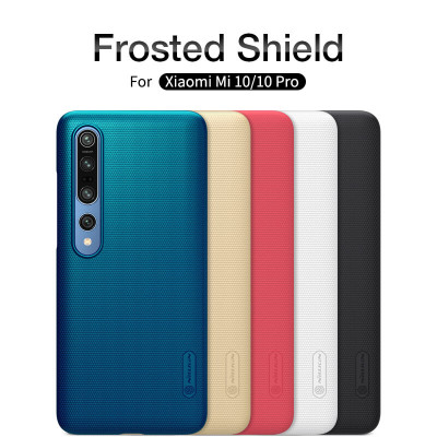 NILLKIN Super Frosted Shield Matte cover case series for Xiaomi Mi10 (Mi 10 5G), Xiaomi Mi10 Pro (Mi 10 Pro 5G)
