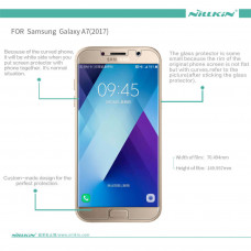NILLKIN Super Clear Anti-fingerprint screen protector film for Samsung Galaxy A7 (2017)