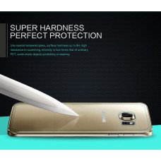 NILLKIN Amazing H back cover tempered glass screen protector for Samsung Galaxy S6 Edge Plus