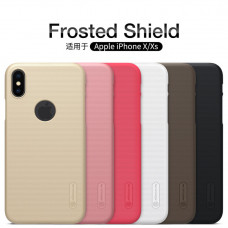 NILLKIN Super Frosted Shield Matte cover case series for Apple iPhone XS, Apple iPhone X With LOGO cutout