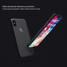 NILLKIN Super Frosted Shield Matte cover case series for Apple iPhone XS, Apple iPhone X With LOGO cutout