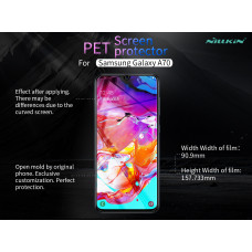 NILLKIN Matte Scratch-resistant screen protector film for Samsung Galaxy A70